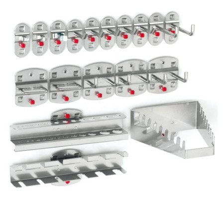 Lochwand-Sortiment 18-teilig 