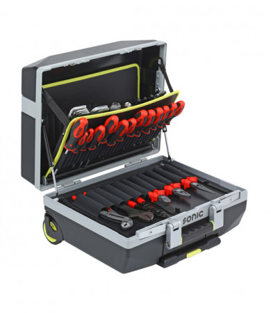 Werkzeugkoffer SONIC befüllt mit 132 Profiwerkzeugen 