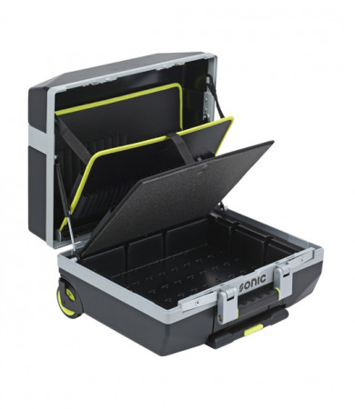 Werkzeugkoffer SONIC mit Rädern leer 